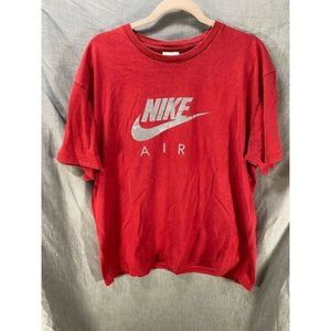 Vintage‎ Nike Air Shirt Adult Large Red Short Sleeve Pullover Tee Mens